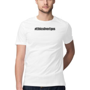 #EthicsOverEgos Men’s T-Shirt