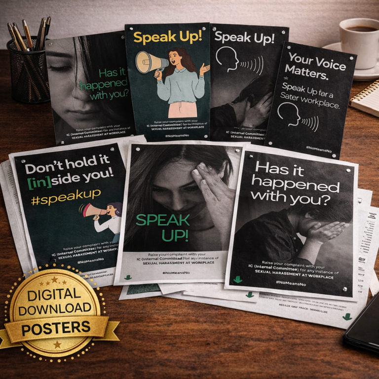 PoSH Awareness Posters - Ready to print