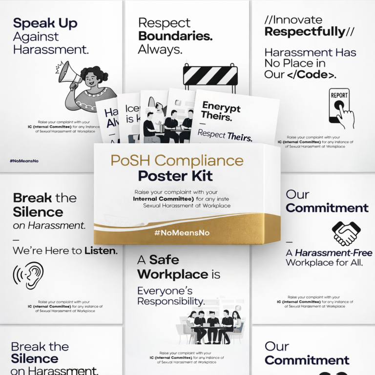 PoSH Compliance Poster Kit – White Edition